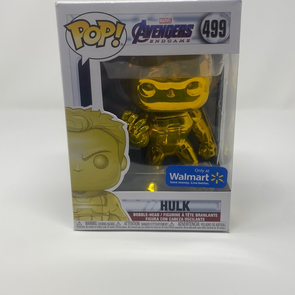 Avengers Gold Chrome Hulk Funko 499